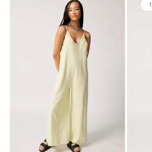 ISO UO Out From Under Flo Jumpsuit in Green